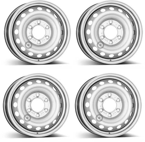 4x Alcar Stahlfelgen 4-6503 6.5Jx16 ET50 6x139,7 kompatibel mit Hyundai H350
