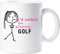 Ladies I'd Rather Be Playing Golf Mug Cup Novelty Friend Gift Valentines Gift Wife Friend Friend Womens Sister Friend