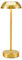 Cordless Table Lamp, Gold Rechargeable Table Lamp for Restaurant Dinner Table, Color Modes & Stepless Dimmable Battery Lamp for Bedside Dining Room Bedroom Patio Bar Outdoor Décor