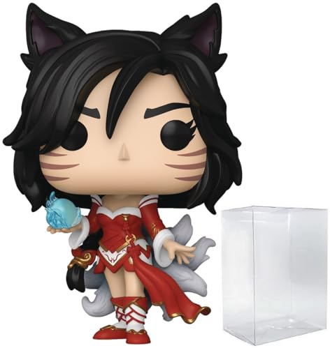 POP Games: League of Legends - Figura de vinilo Funko de Ahri (incluye funda protectora de caja compatible), multicolor, 3.75 pulgadas