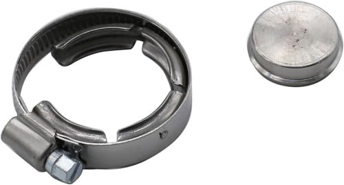 SHLPDFM AGR Bouchon de valve EGR avec collier de serrage pour Opel Vauxhall Vivaro Mitsubishi Carisma Renault Megane 1.9 Dci Dti