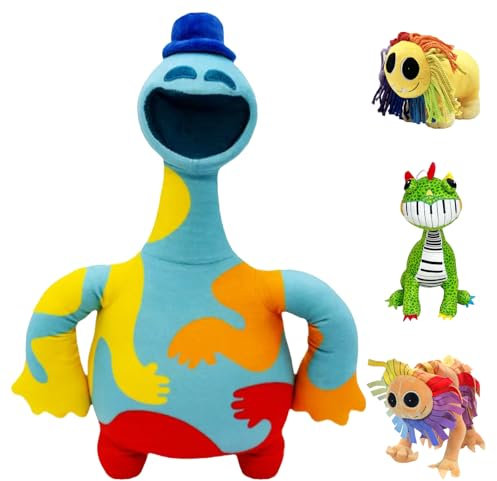 WENAUANG Nightmare Critters Plush, 12 Zoll Critters Plüschtiere, Monster Game Plush Toy, Smiling Critters CatNap Plush, für Geburtstagsgeschenke für Kinder und Fans(Blauer)