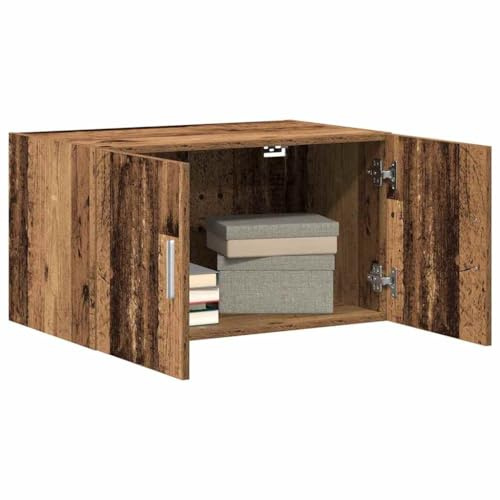 vidaXL Wandschrank Altholz 70 x 42,5 x 40 cm Holzwerkstoff | Großzügiger Platz für all deine Esszimmerutensilien, Aus strapazierfähigem recyceltem Holz gefertigt,