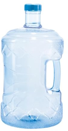 Harilla Distributeur d'eau 7,5 L, Bouteille Portable avec Bouchon à vis, réutilisable, Seau pour Le Sport, Le Camping, Les en Plein air, Le Bureau, A