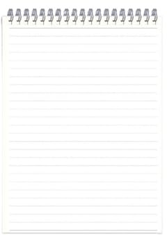 Generico Quaderno A Spirale Blocco note a spirale con flip-up(B5-Horizontal Line)
