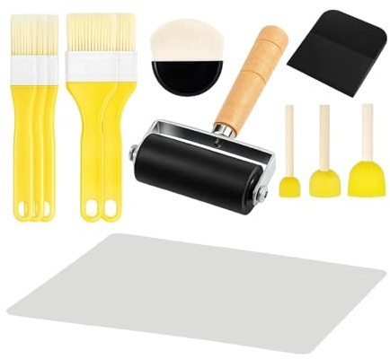 Baoblaze Kit d'outils de découpage pour Une Application Lisse et Facile, idéal pour Les projets de Loisirs créatifs et Les Arts Plastiques. Rouleau à