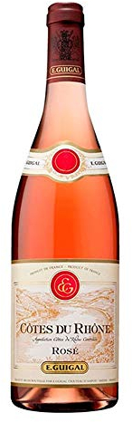 E. Guigal Rosewein aus Frankreich Côtes du Rhône Rosé (1 x 0,75 Liter)