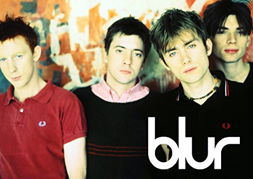 Blur #4 – 90er Indi-Band – Damon Albarn – Musikband – Musiklegenden – A3 Poster – Druck – Bild