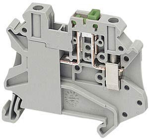 Schneider NSYTRV42STAR Linergy Râpe de coupe à lame 4 mm² 20 A 1 niveau 1 vis Orange