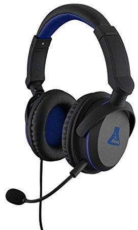 THE G-LAB - KORP-OXYGEN - Performance-Gaming-Headset - Abnehmbares Mikrofon - Kompatibel mit PS4, PC, Nintendo Switch & Xbox - Komfort - Schwarz