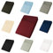 CelinaTex Active Topper Spannbettlaken 180x200-200x200 cm Bordeaux rot Baumwolle Bettlaken Jersey Laken
