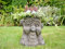 Daisy Bumbles - Fioriera a Forma di Tronco d'albero, Divertente, per Giardino, Patio, Interni, Veranda, Altezza: 25 cm, Larghezza: 26 cm, profondità: 24 cm