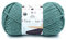 Lion Brand Hue + Me Garn zum Stricken, Häkeln und Basteln, sperrig und dick, weiches Acryl- und Wollgarn, Agave, (1er-Pack)