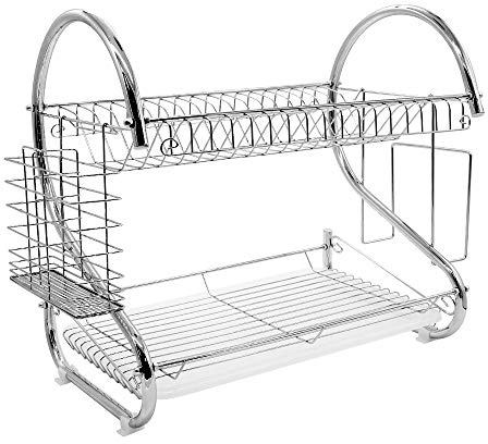 Turefans egoutoire Vaisselle Cuisine, égouttoir Vaisselle, egouttoir Vaisselle INOX, Peut Stocker Une variété de Vaisselle (CW219946_02)