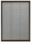 vidaXL Insektenschutz Plissee für Fenster Fliegengitter Dachfenster Mückengitter Mückenschutz Dachfensterplissee Aluminium Braun 80x120cm