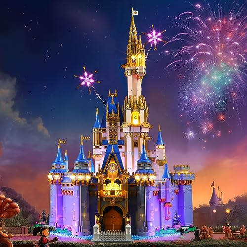 LIGHTAILING Light For Lego- 43222 Disney Castle - Led Lighting Kit Compatible With Lego Building Blocks Model - NOT Included The Model Set