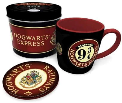Pyramid International Harry Potter - Platform 9 3/4 - Box métal, Mug & Sous verre