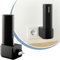 Cleverstation Halterung Steckdose - passend für Sonos Roam & Sonos Roam SL Lautsprecher Wandhalterung, Halterung Wand, Boxen Wandhalterung, Wandhalter Lautsprecher, Speaker Wall Mount (schwarz)