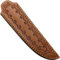 Dinntty Funda para Cuchillo Recta Funda Duradera de Cuero de Vaca Funda para Cuchillo portátil Bolsa de Almacenamiento para Cuchillos al Aire Libre