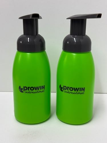 proWIN Schaumspender 250ml grün - leer, ohne Inhalt - zum Anmischen von Calex, Glancy, Alleskönner
