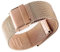 yeziu Milanese-Loop-Uhrenarmband für DW-Uhrenarmband für Daniel Wellington. Bandbreite aus Edelstahl(Rosegold,12mm)