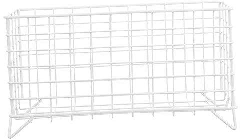 COSMEVIVI Rabbit Feeder for Cages Hay Feeding Rack Iron Bunny Feeder Safe Easy Clean