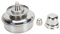Alcohol Lamp Burner, Explosion Proof Alcohol Burner,Stainless Steel Explosion Proof Leakproof Metal Wick with Long Lifespan, Tool for Burning Liquids and Chemicals in (100ml