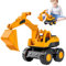 AIDODIA Sandspielzeug Bagger Sandkasten,Verwendung Kipplaster Bagger Strandspielzeug Auto,Reifen aus Softmaterial,Spielstabil Sandspielzeug ab 1-5 Jahr Mädchen Junge Sommerspielzeug (1 PCS)