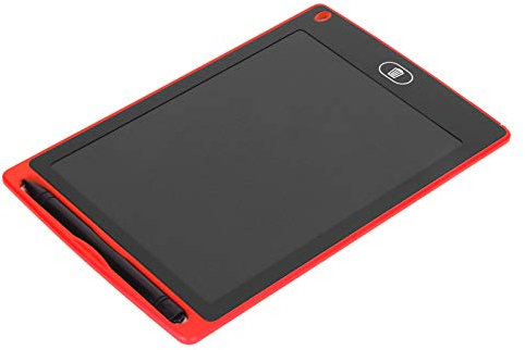 LCD Writing T, 8.5 Pulgadas de Redacción de Tabletas a Mano para niños. (Rojo)