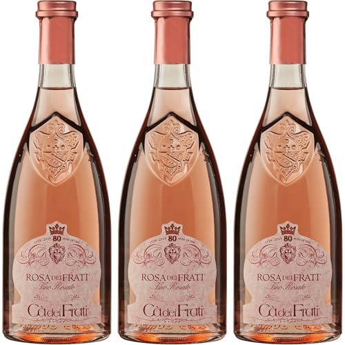 Cà dei Frati Rosa DOC Roséwein rosé trocken Italien inkl. FeinWert E-Book (3 x 0.75 l)