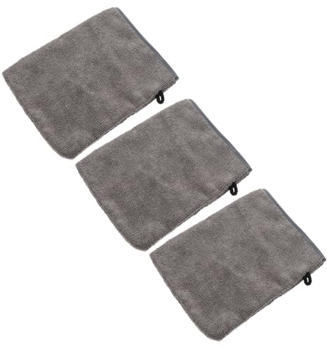 IMIKEYA Mikrofaser-Gesichtsreinigungshandschuhe, weiches Polyester-Material, 3 Stück, zum Entfernen von Make-up und Gesichtspeeling, Reise-Schönheitswerkzeug für Frauen