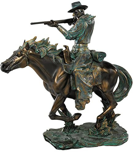 Design Toscano Der Wildwest-Scharfschütze, Figur