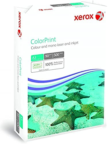 Xerox ColorPrint Premium Farblaser- Druckerpapier, weiß, 90 g/m², A3, FSC Mix credit, 1 Paket (500 Blatt), 003R95255