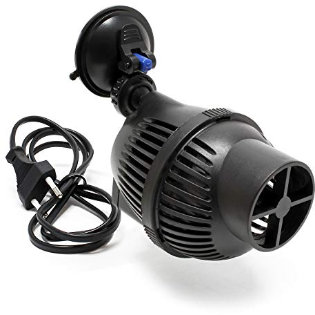 SunSun JVP-102A Pompe de brassage Wavemaker, 5000 l/h 12 W, fixation par ventouse, pour aquarium, eau de mer, eau douce, eau saumâtre, pompe de circulation
