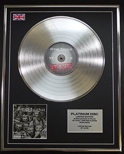 LIMP BIZKIT/Limitierte Edition Platin Schallplatte/NEW OLD SONGS