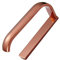 MagiDeal Toilettenpapierrollenhalter - Wandmontage, Messing, 195 x 88 mm, Rose Gold