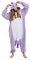 SAMGU Adulto Pigiama Cosplay Animali Pigiama Costumi Anime Per Donna [Viola ,Grande]