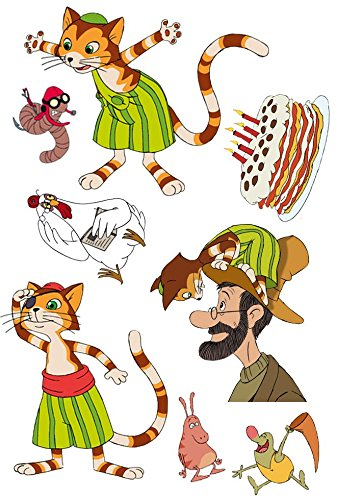 Tattoos * PETTERSSON & FINDUS * für Kinder und Fans // Kindertattoo Kindergeburtstag Geburtstag Mitgebsel
