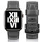 Hallsen Kompatibel mit Apple Watch Armbändern 44 mm 42 mm, echtes Leder Apple Watch Band Leder Link Band für Apple Watch Serie 6 SE 5 4 3 2 1 iWatch Bands (Wolf Gray, 42/44 mm)