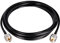 Superbat Cable Coaxial RG58 3m UHF PL259 Macho a Macho para Antena, Radio CB/Aficionada, Medidor SWR, etc.