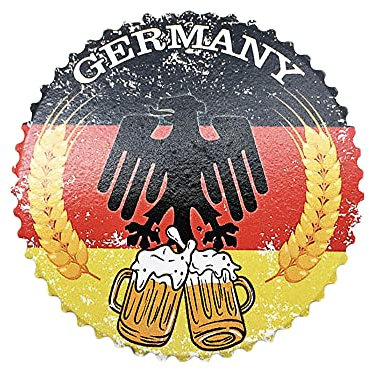 3D-Kühlschrankmagnet, Deutschland-Flagge, Souvenir, Geschenk, handgefertigt, Heim- und Küchendekoration, Deutschland-Kühlschrank-Magnet-Kollektion