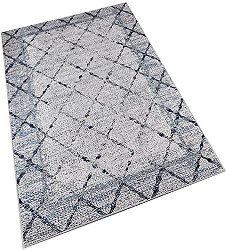 Strypered mehrfarbig Polyester gedruckt Teppich 80 x 150cm