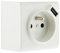 Zenitech - Toma de superficie 2P+T y USB