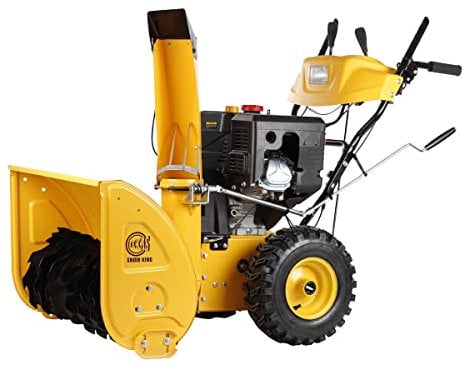 TEXAS Schneefräse Benzin Schneekehrmaschine Schneeschieber Schneeräumer mit Antrieb Radantrieb Snow King 7011TGE E-Starter | 70 cm | 302 CCM | 8,4 PS | 4 Takt | Ausw. 15m | LED |6X Vorw. u. 2X Rück.