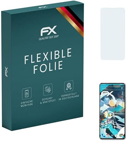 atFoliX Película Protectora compatible con Realme 11 Pro+ Protector Película, ultra claro y flexible FX Lámina Protectora de Pantalla (3X)