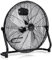 COSTWAY Ventilateur de Sol 51 cm à 3 Vitesses 160W, Ventilateur Industriel avec Angle D'inclinaison Réglable à 145° et 3 Pales en Alliage D'aluminium et Moteur en Cuivre, Noir