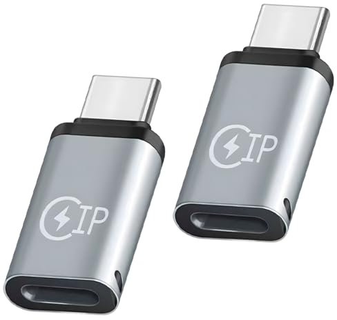 USB C to Lightning Adapter,USB C Male to Lightning Female Adapter for Samsung Galaxy,Dell, XPS, LG,Google Pixel,Laptop, Monitor and Other Type C Devices,Support Data Transmission