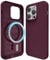 oakxco Silicone Case for iPhone 13 Pro Compatible with Magsafe Magnetic Wireless Charging, Slim Thin Soft Rubber Gel with Magnet, Matte TPU Mag Cover for Women Men, Burgundy Wine