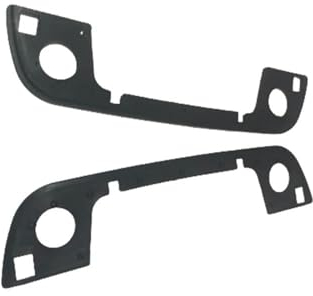 Poignées Porte Extérieure Joints D'étanchéité En Caoutchouc Pour Poignée Porte X4 Accessoires Décoratifs Voiture Pour E36 E34 E32 Pour Série 3 5 7 Porte Poignée Couverture Autocollant(Rear Pair)