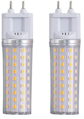 IOEDHW 2/10er-Pack G12-LED-Glühbirne, 20/30/40 W, Mais-Glühbirne, LED-G12-Bi-Pin-Sockelleuchte AC 85–265 V, G12-Bi-Pin-Sockel-Mais-Leuchtmittel, LED-Aluminium-G12-Mais-Glühbirne für Zuhause, Büro, Fab